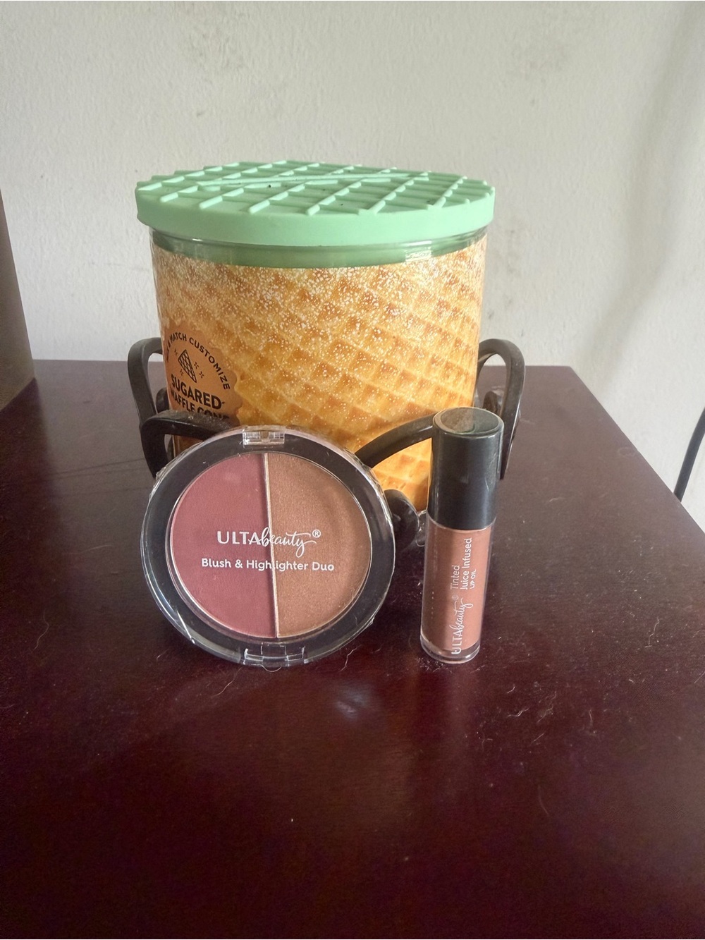 New ULTA Beauty Blush & Highlighter Duo with Ulta beauty juice infused lip oil